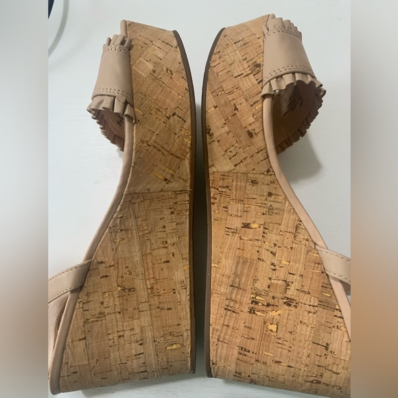 Kate Spade ♠️ nude wedges Size 10 - Picture 4 of 7